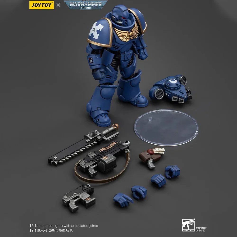 [Pre-Sale] JOYTOY WARHAMMER 40K 1/18 Action Figure Space Marines Ultramarines Outriders Collection Military Model Toys Gifts