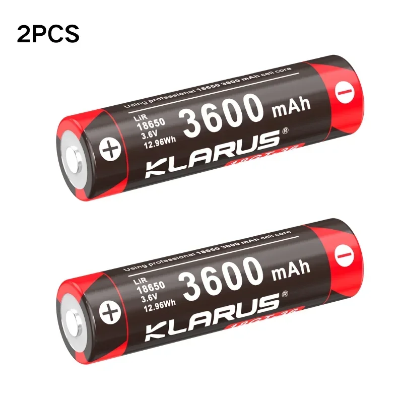 懐中電灯用リチウムイオン電池,KLARUS-18GT-36 mAh,18650および3600