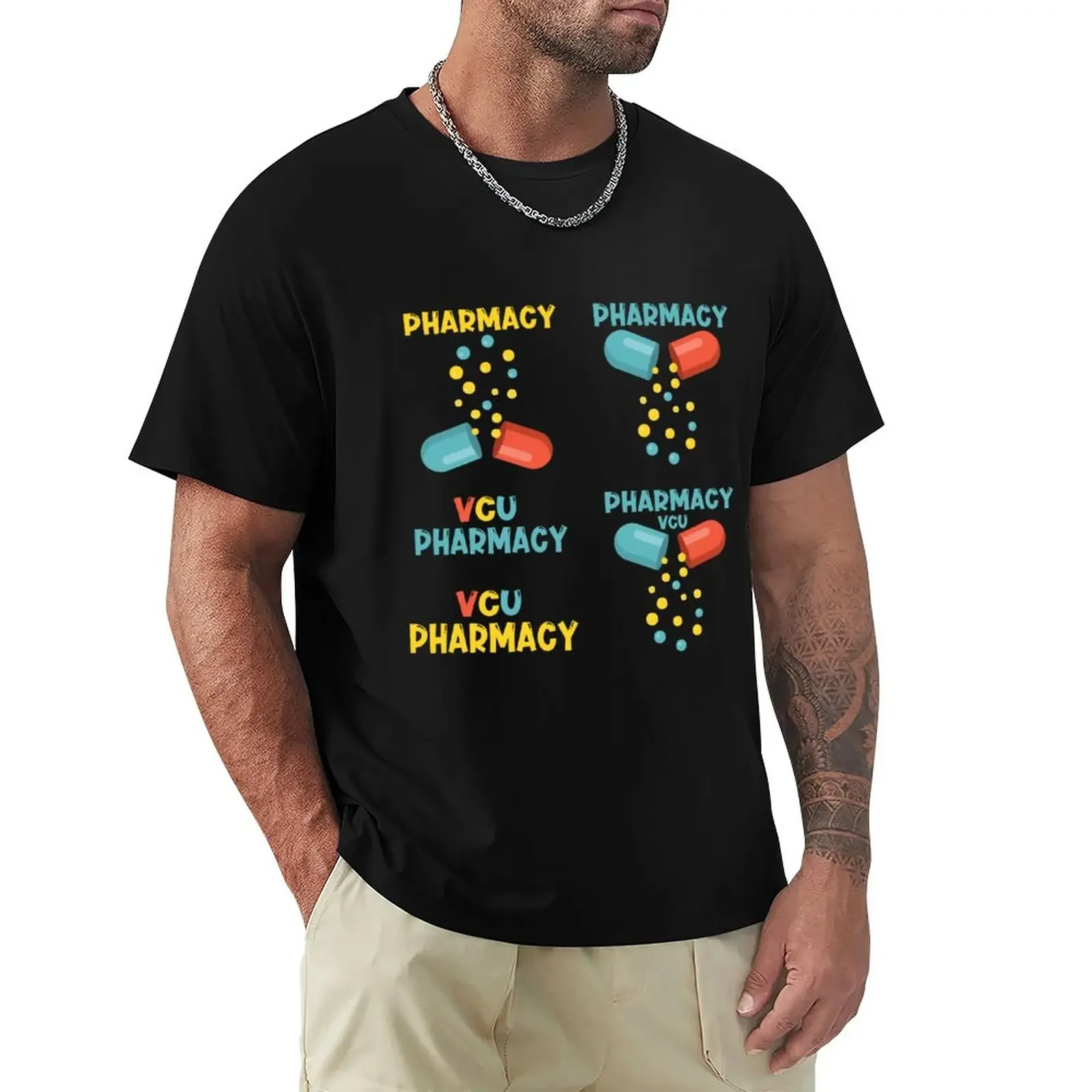 Pharmacy school Pack T-Shirt boys whites plain blacks mens plain t shirts