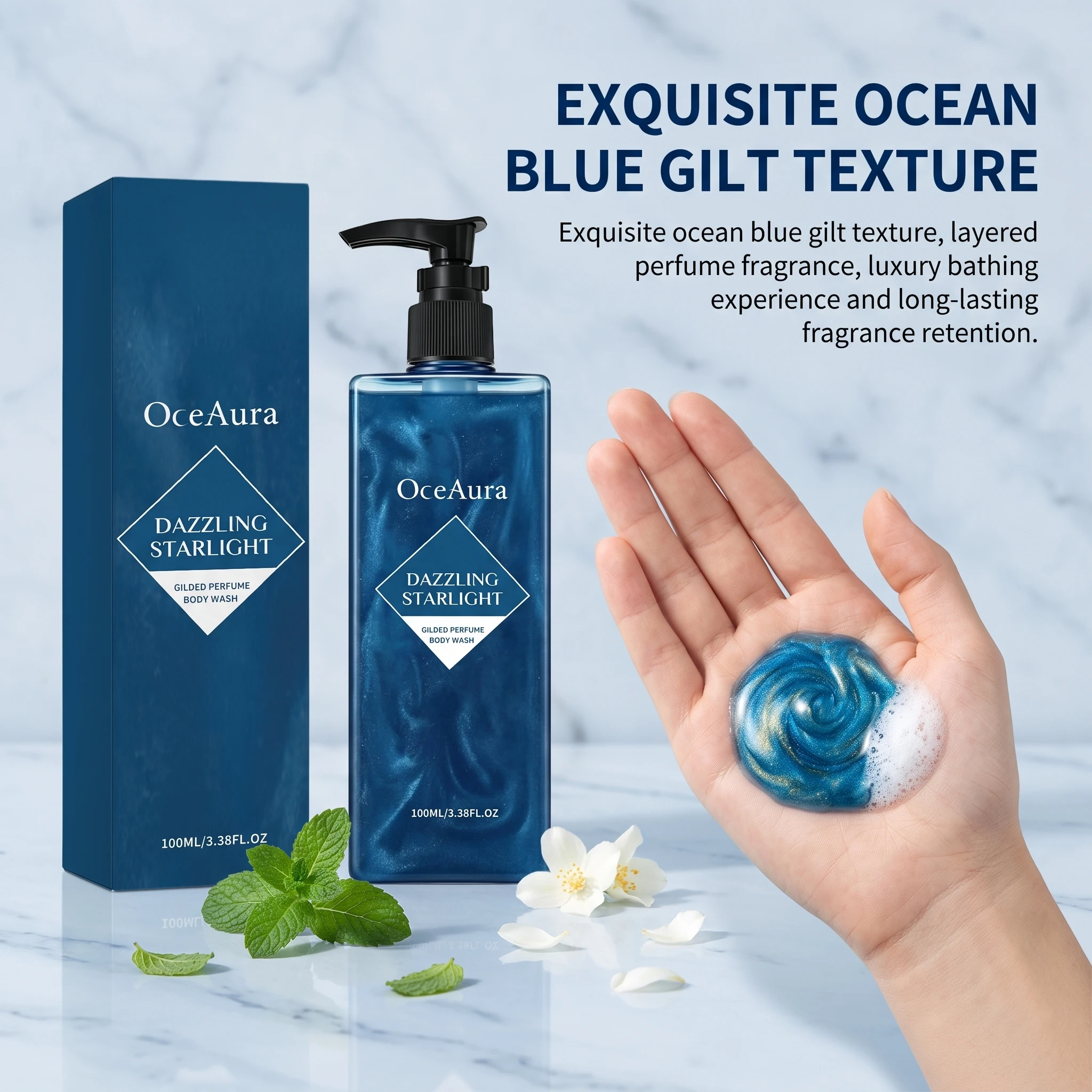 Glitter Perfumed Body Wash Las - Luxury Skincare Daily review and price