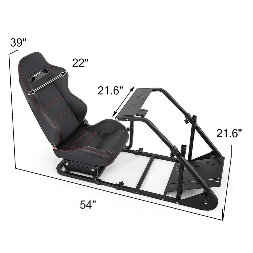 'Charmount Manufacture OEM ODM Racing Seat Gaming Wheel Stand Simulator Cockpit Steering Gaming-Cockpit