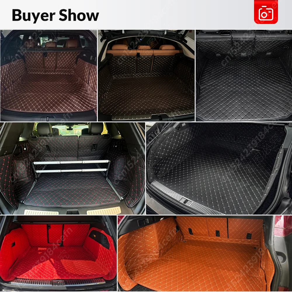 Auto Full Coverage Trunk Mat For Toyota Corolla Cross 2022 2023 2024 Car Boot Cover Pad Interior Protector Accessories