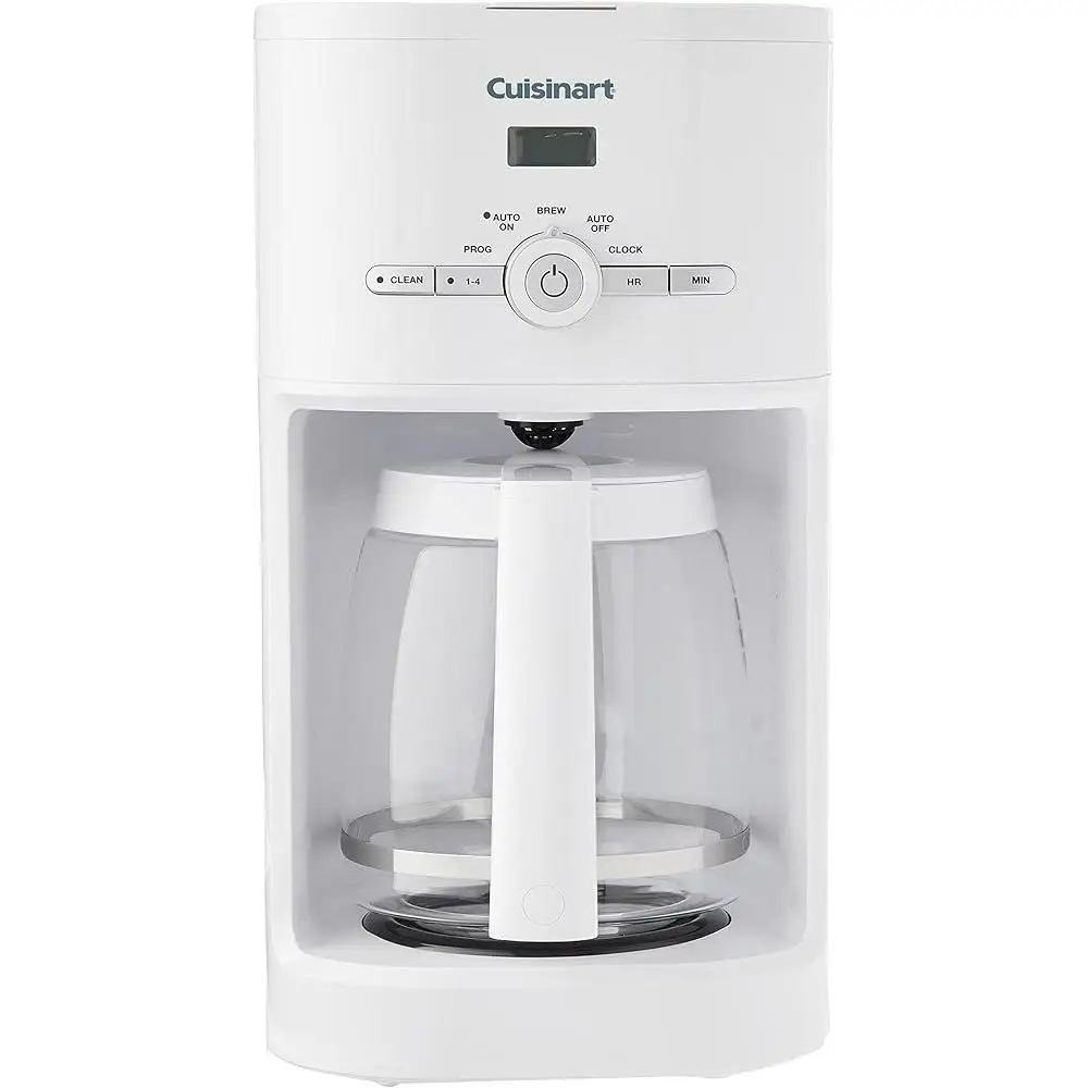 Programmable 12 Cup Coffee Maker Drip Machine LCD Clock Brew Pause Self Cleaning 24 Hour Auto Start