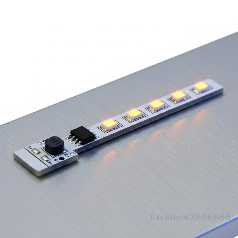 5 PCS 1.2V Solar Flame Light Circuit Board 10 LED Reliable Replacement Parts for Yard Solar Candle Lamp Maintenance