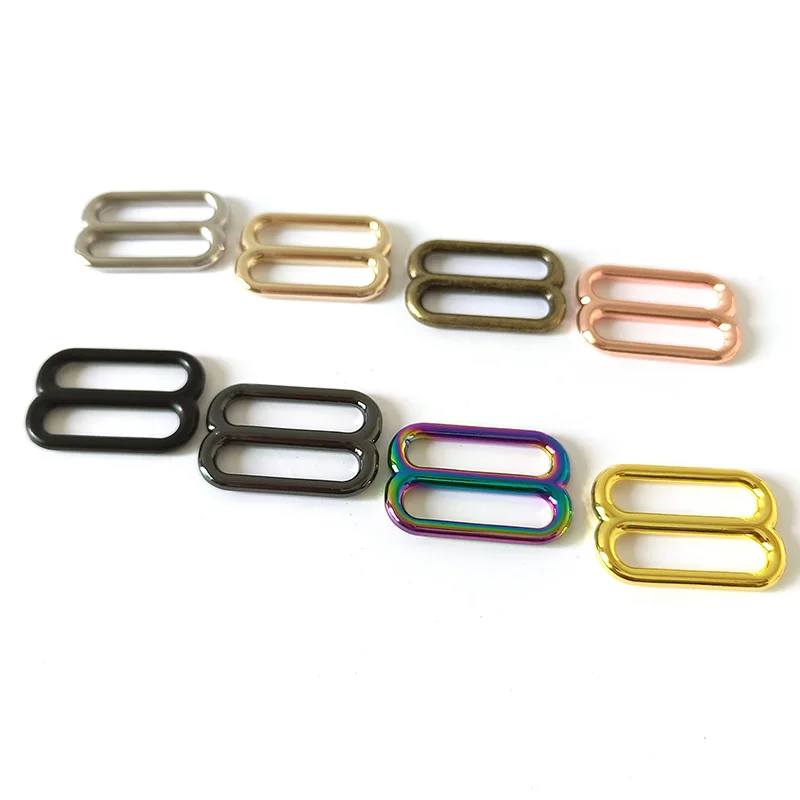 100Pcs 25mm 1 Inch Metal Belt Buckles Handbag Bag Dog Cat Collars Knapsack Garment Straps Clasp Sewing Accessory Slider Adjuster