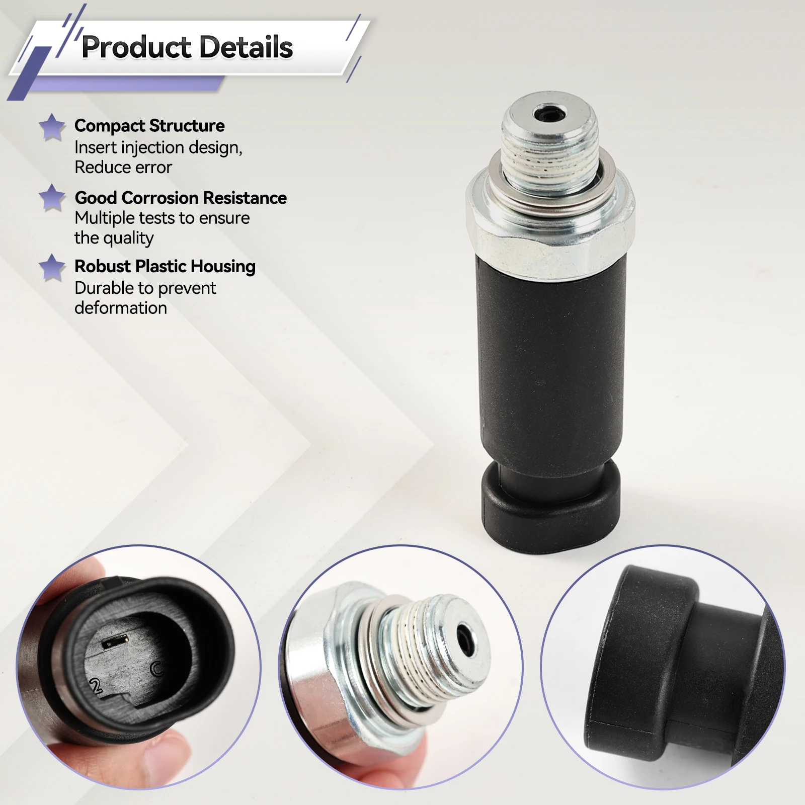 New Oil Pressure Switch Sensor For Chevrolet Avalanche Camaro Silverado Suburban Tahoe For Gmc Sierra Yukon For Pontiac 12562267