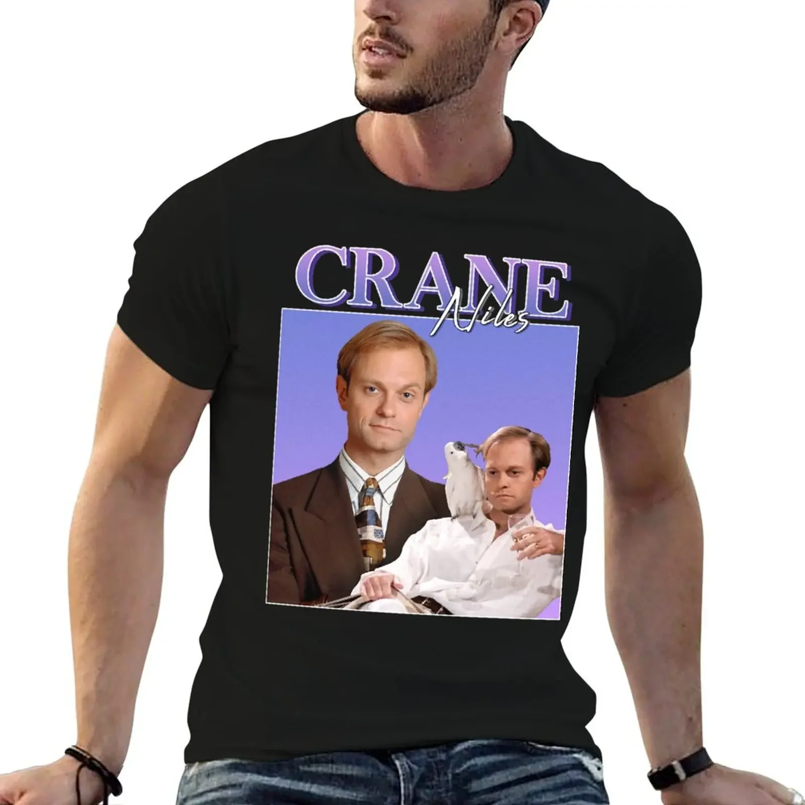 

Niles Crane T-Shirt Aesthetic clothing luxury t-shirt shirts graphic tee men clothings