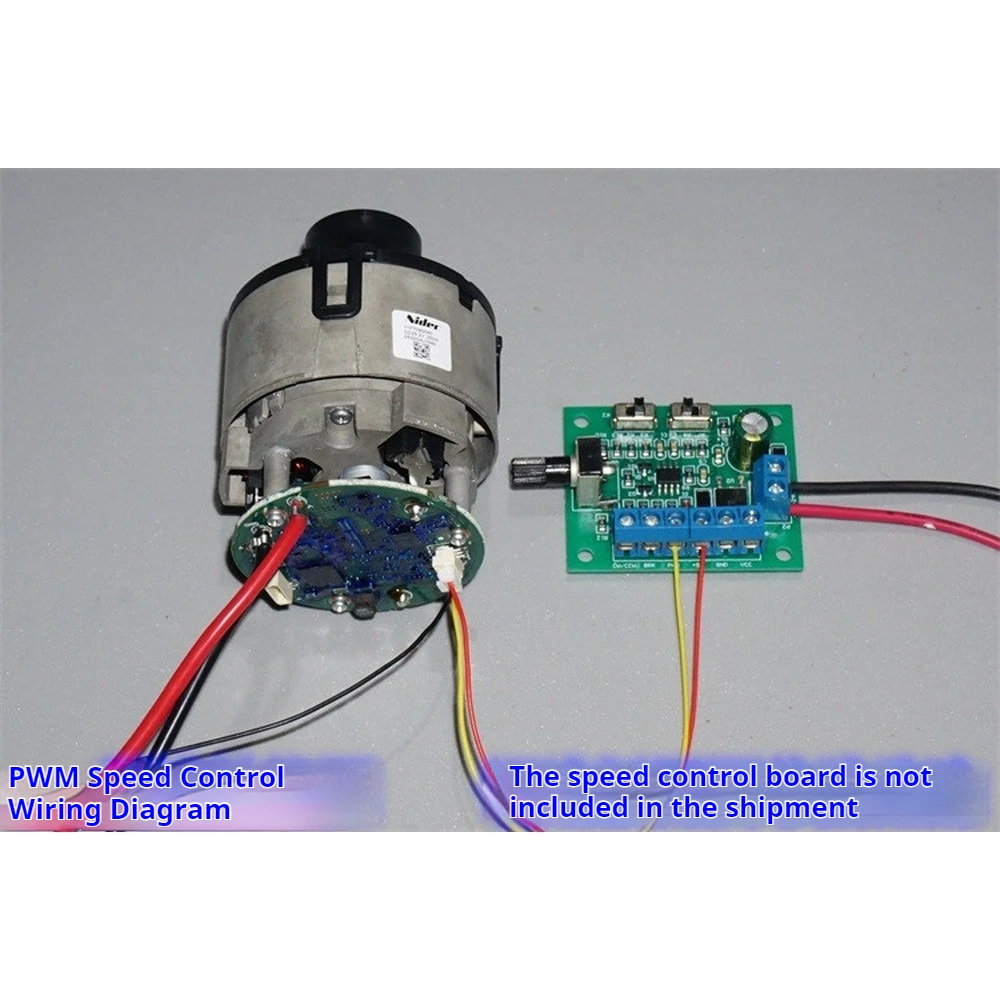 25.2V 250W High Power Brushless Turbine Fan Motor 16-30V PWM Speed Control Built-in Driver Brushless Fan for Vacuum Cleaner