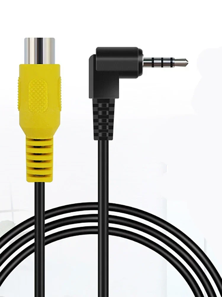 AV in Video Cable Adapter 2.5mm AV Jack Male Plug To RCA Female Adapter Cable for GPS and Rear Camera Converter Cable