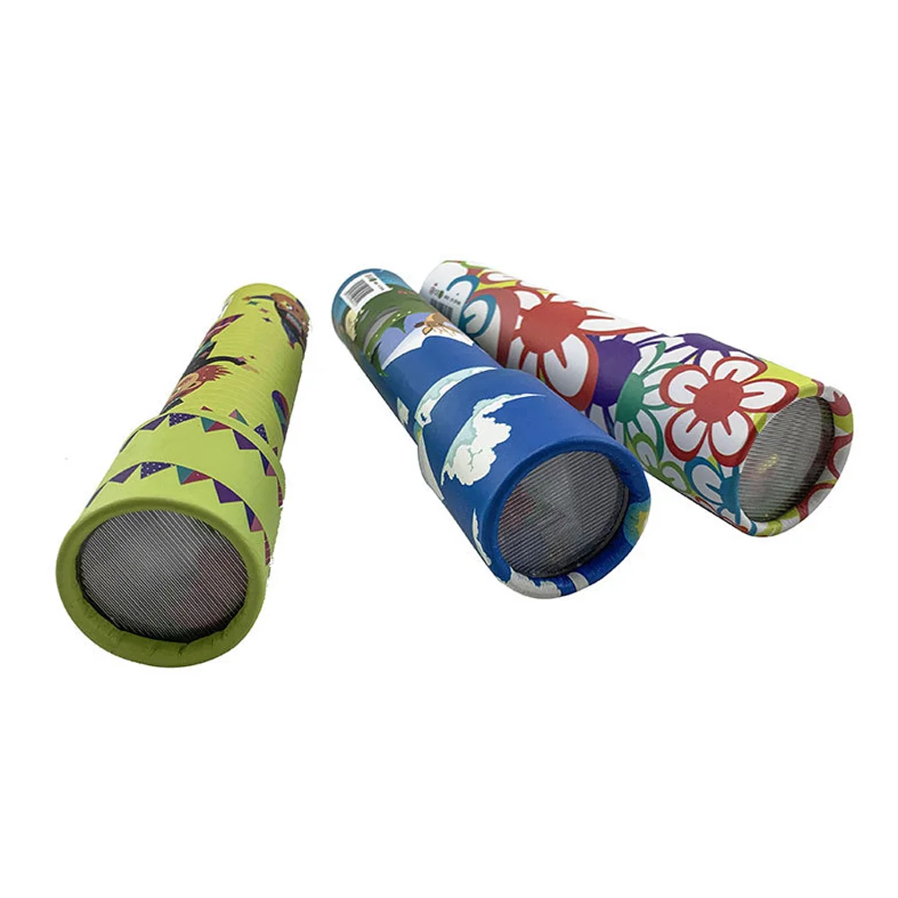 Plastic Rotating Interior Kaleidoscope Educational Toy for Children Entertainment Random Style Kids Kaleidoscope