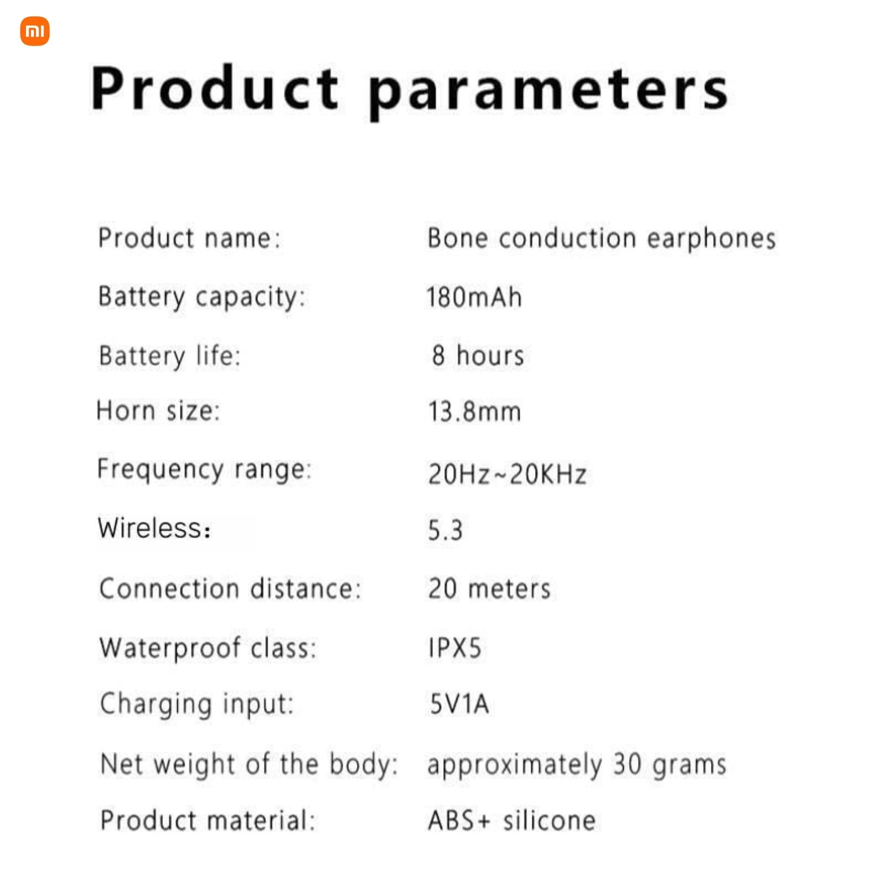 Xiaomi S3 سماعة رأس لاسلكية توصيل عظمي بلوتوث 5.3 TWS سماعات عصرية HIFI رياضية للجري سماعات مقاومة للماء