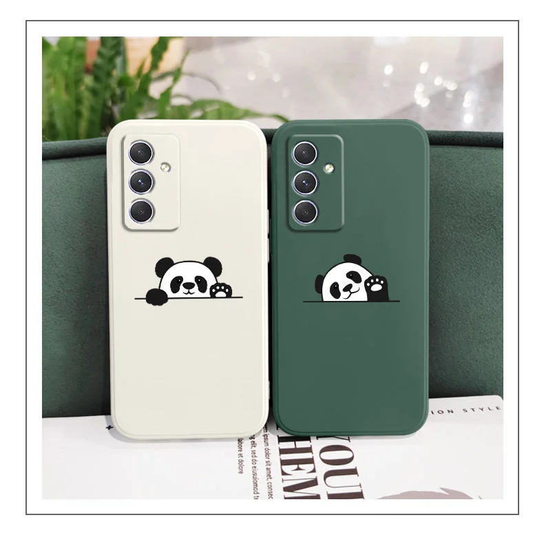 Panda süße Etikettenhülle für Samsung A17 A56 A16 A06 A54 A34 A24 A14 A15 A25 A35 A55 A04E A73 A53 A33 A23 A13 A72 A32 A22 A12 4G5G – Detail 7
