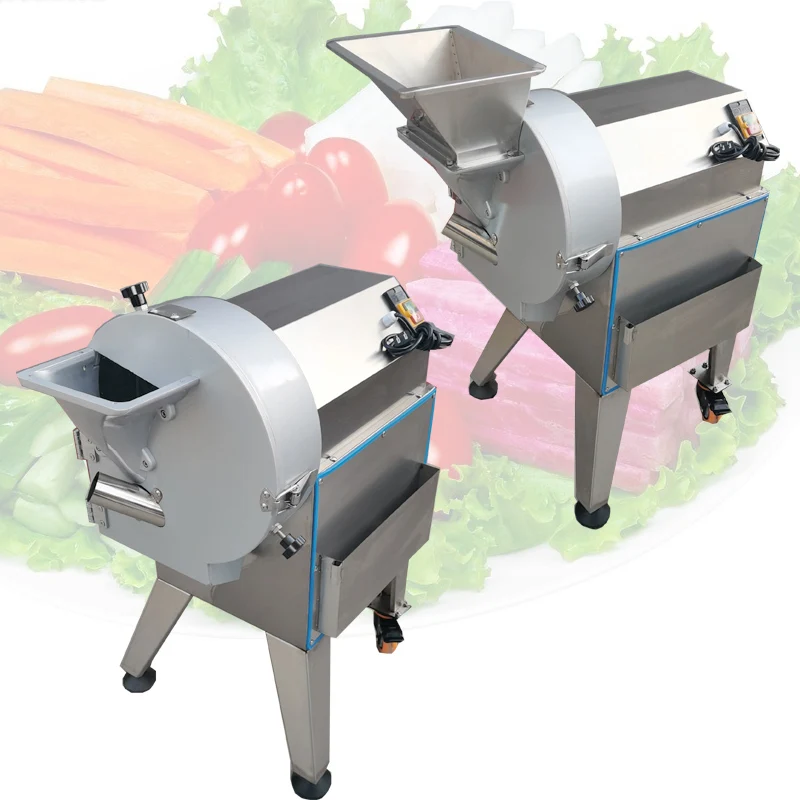 Canteen Large Capacity Electric Vegetable Cutter Eggplant Wax Gourd Dicing Machine Commercial Vegetable Cutting Machine