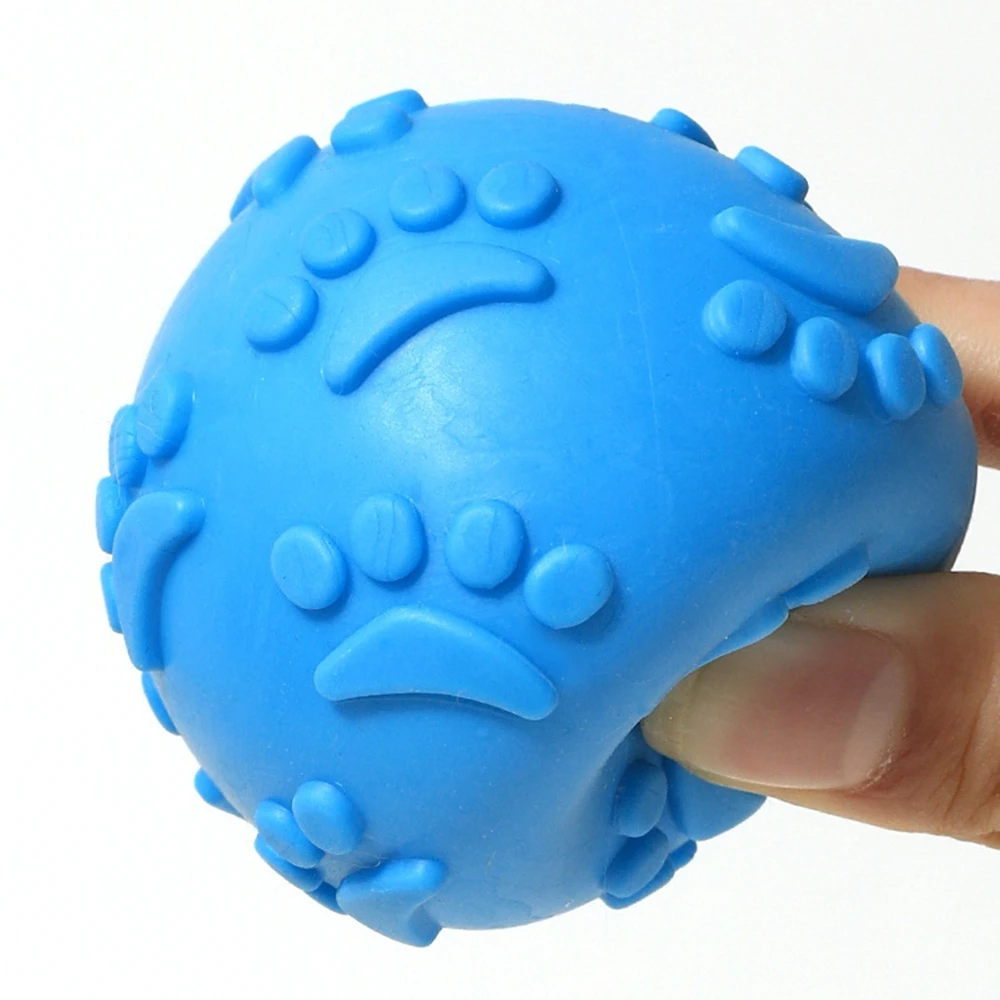 Durable Dog Chewing Squeak Toy Ball Outdoor Throwing Dog Recovery Training Pet Supplies - Image 4