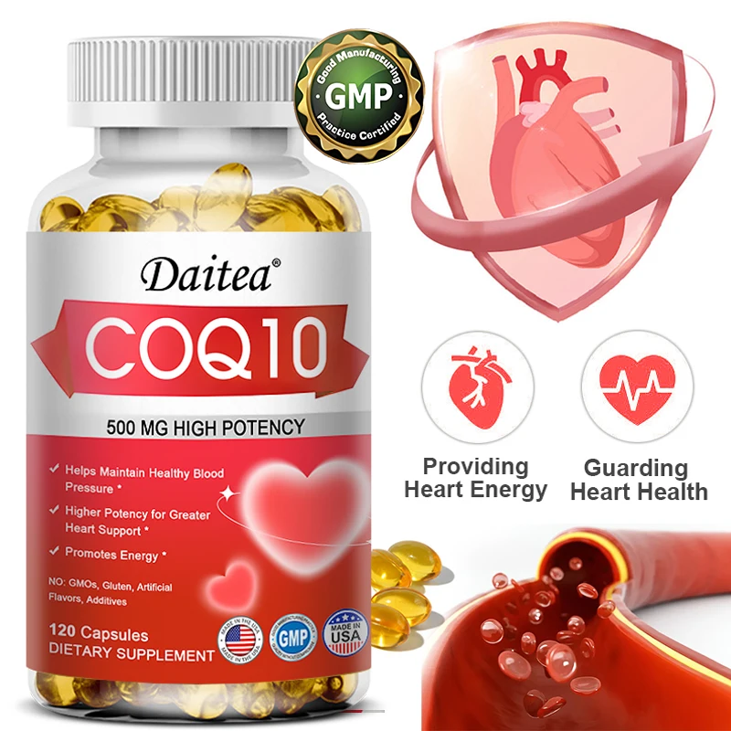 120 Coenzym Q10 Kapseln liefern Energie Vitamin Bio Bio Bio Absorption Coq10