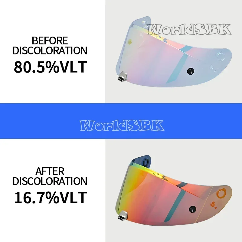 Red Photochromic Visor for HJC RPHA 11 PRO RPHA 70 ST HJ-26  Helmet Shield Uv Cut Casco Moto Face Shield Visera Windshield