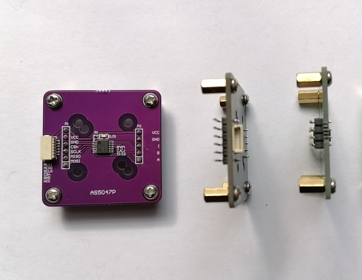 Magnetic Encoder AS5600 AS5047P TLE5012B with Magnet Provides Schematic Source Code