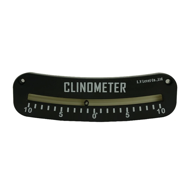 Inclinometer | Level Gauge for Off-Road Vehicle, Truck, RV, Trailer, or Boat