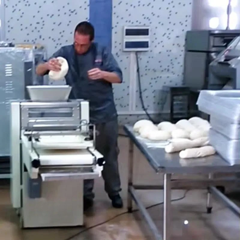 Electric Long Dough Forming Machine Rolling Baker Bread Making Equipment French Bakery Shaper Roller
