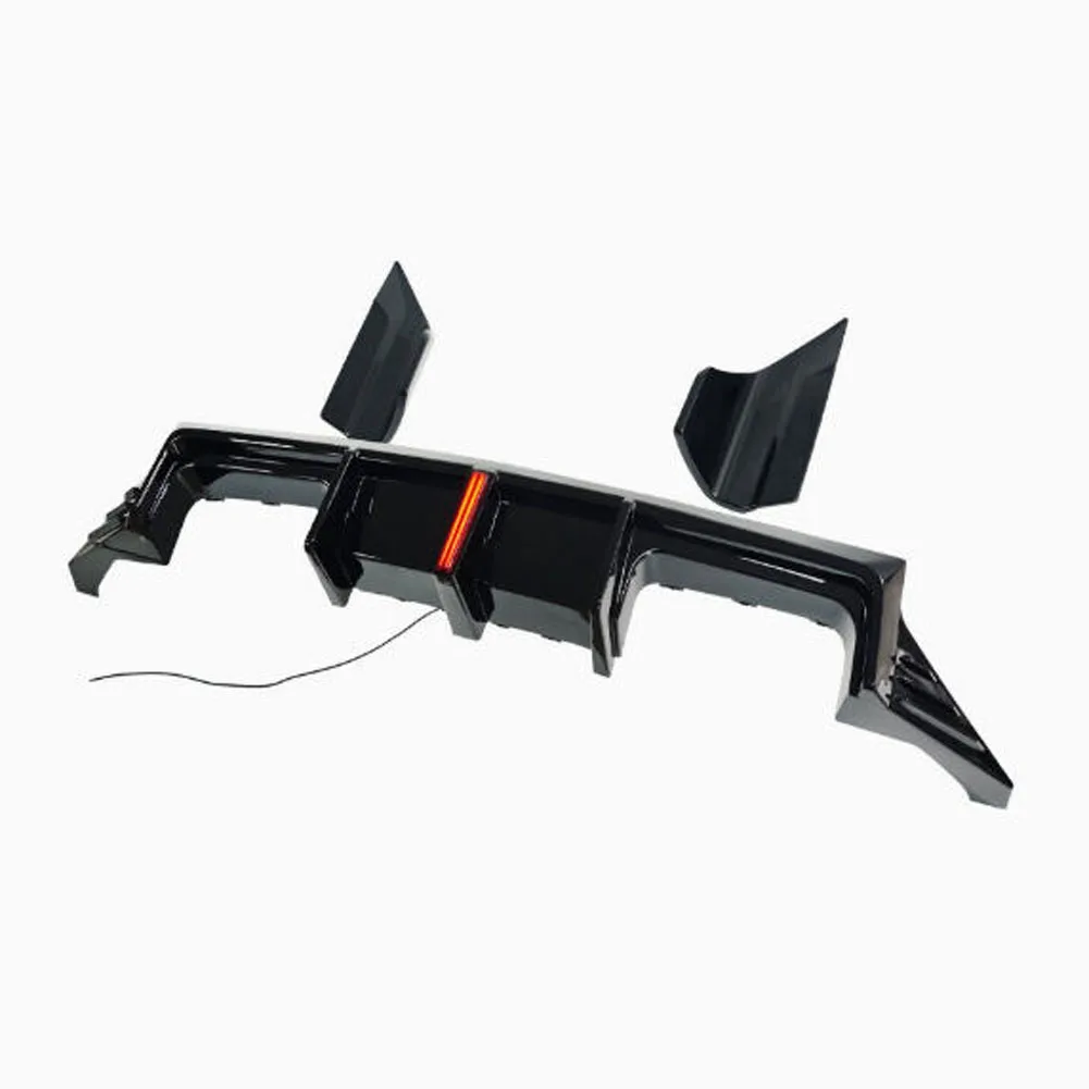 Car Rear Bumper Diffuser Lip for BMW 2 Series G87 M2 M2C 2021-2026 Bumper Side Corner Wrap Splitter Guard Protector Tuning