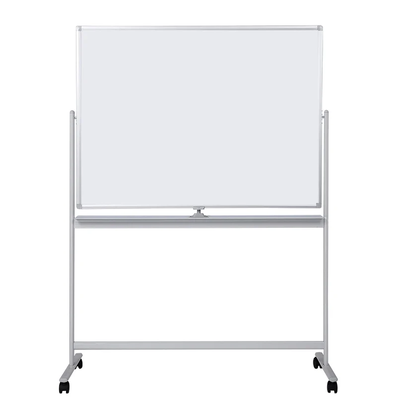 Movable Stand Magnetic Double Side White Board For Office