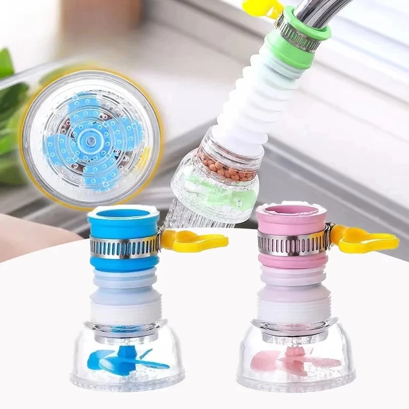 

Универсальная насадка-аэратор для смесителя с поворотом на 360°, экономящая воду, для кухонного крана, адаптер для раковины, аксессуары для кухни