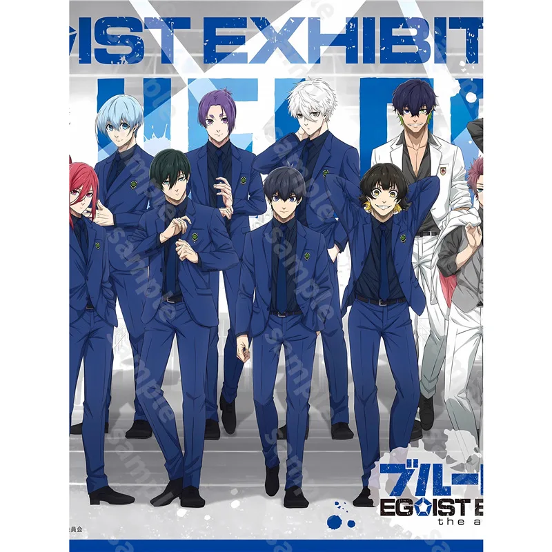 

Blue Lock Japanese Anime Peripheral Exhibition Version Full Acrylic Stand Figures Collectible Desk Ornaments Birthday Gift Toy