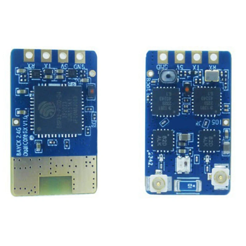 ELRS 2.4Ghz Dual Core RX Diversiteit Ontvanger ESP32 + TCXO FPV Nano RX Voor RC Vliegtuig FPV Lange afstand DIY Onderdelen