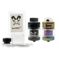 AosVape Dead Rabbit RTA Tank 24MM 2ml/4.5ml Bubble Glass Vape Atomizer for 510 Thread Box Mod