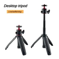 Mini Desktop Selfie Stick Tripod Handheld Camera Camera Live Vlog Camera Phone Portable Retractable Stand