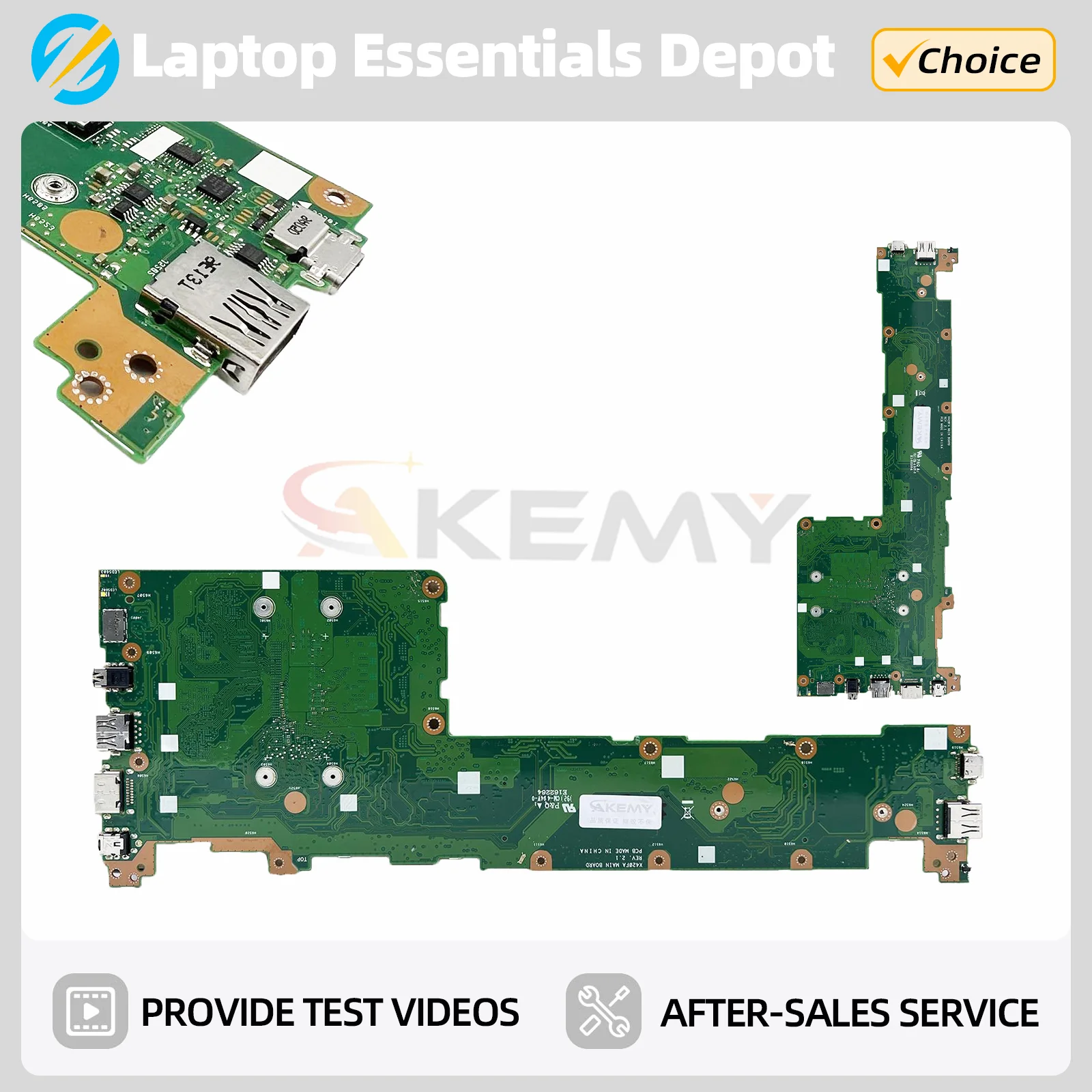 X420FA Laptop Motherboard For ASUS VivoBook 14 X420F X420 Mainboard With CPU I3-8145U i5-8265U I7 8GB RAM 100% Fully Tested
