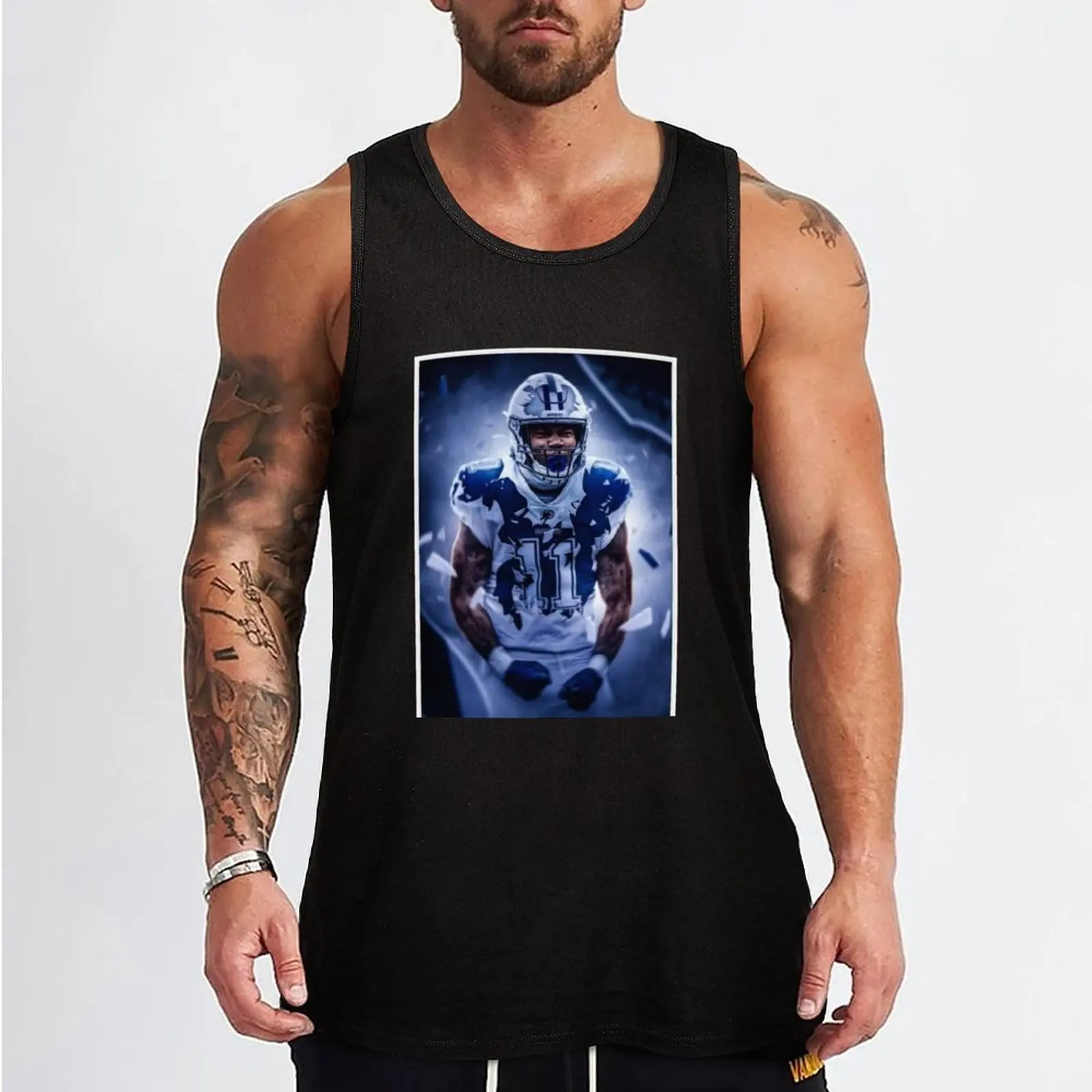 Micah Parsons Classic Tank Top summer Men's tops man vest men clothes T-shirt Men's gym