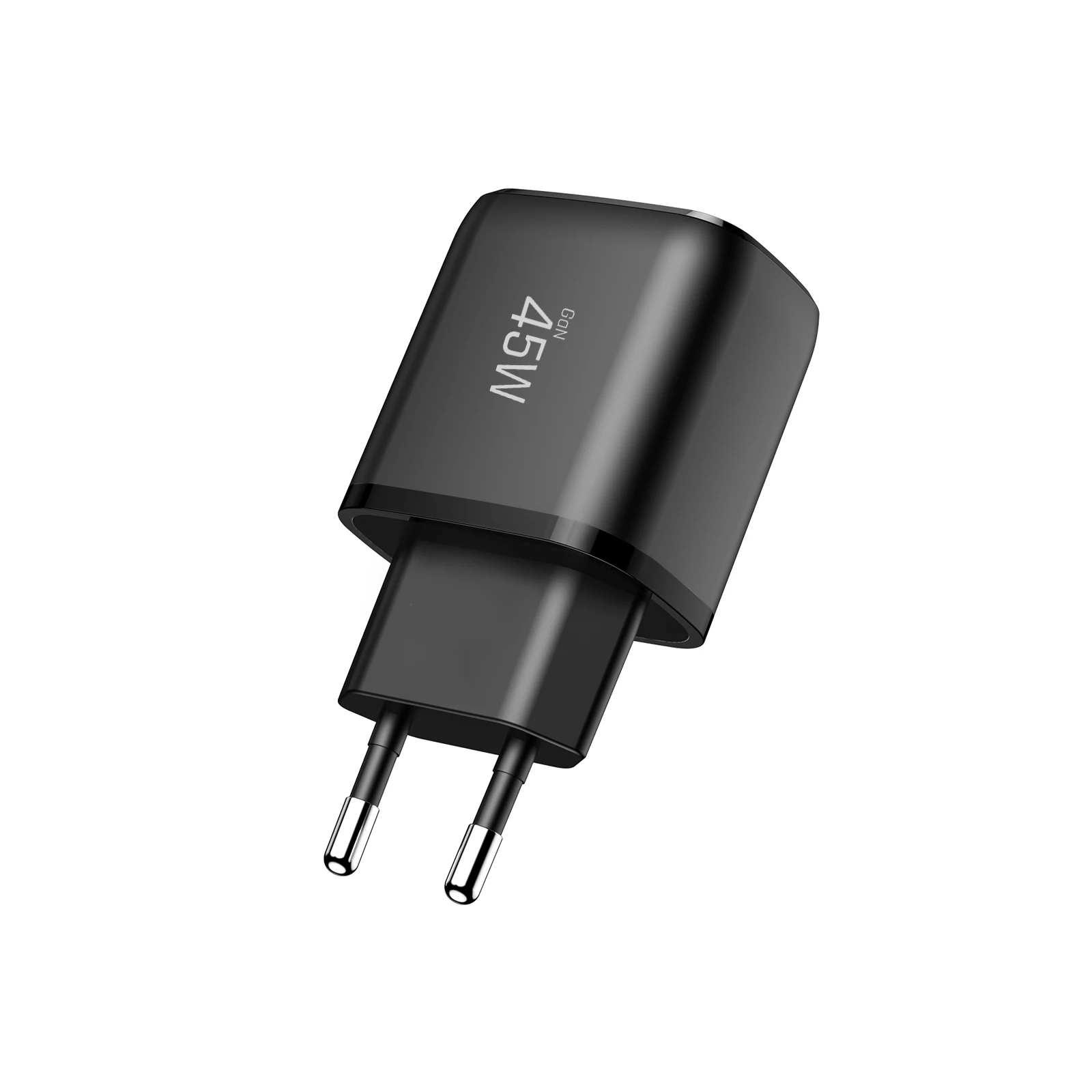 45W Dubbele Poort Snellader EU/VS Stekker PD QC 3.0 Type C USB A Wandlader Adapter voor Telefoon Laptop Reizen