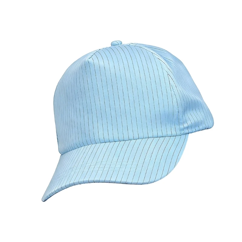 Baseball Cap Clean Area Headwear ESD Cap for Lab and Assembly Staff Use Daily