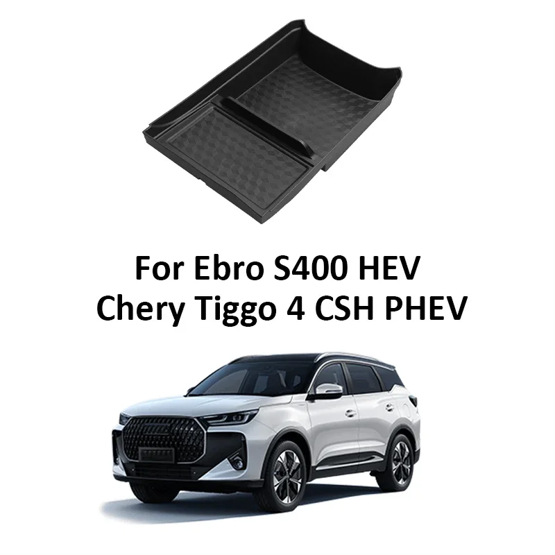 

Car Central Control Armrest Under Storage Box For Ebro S400 HEV Chery Tiggo 4 CSH PHEV 2025 2026 Interior Accessories