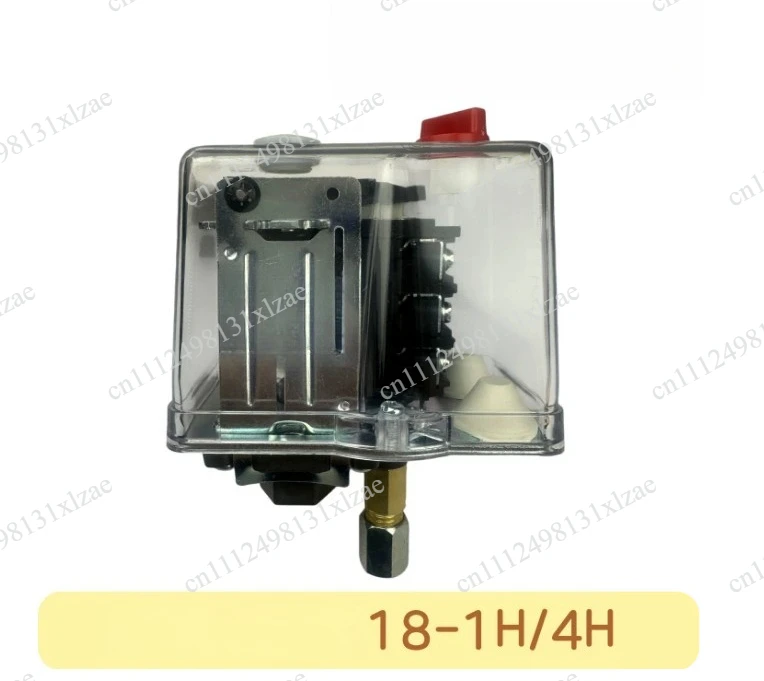 High-quality air compressor pressure switch pressure controller LF18-4H four-hole with gauge valve