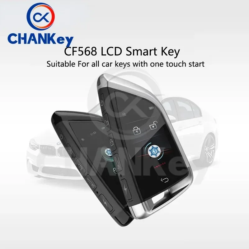 

For BMW/Ford/Mazda/Toyota/Audi/Benz/Porsche/Honda/KIA/Renault/Hyundai Smart Remote Key LCD Screen Modified Russian/Korean/Spain