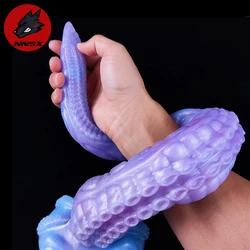 NNSX Silicone Tentacle Dildo Adult Sex Toys S/M/L/XL Realistic Soft Long G Spot Stimulation Dildo Anal Plug Prostate Massager