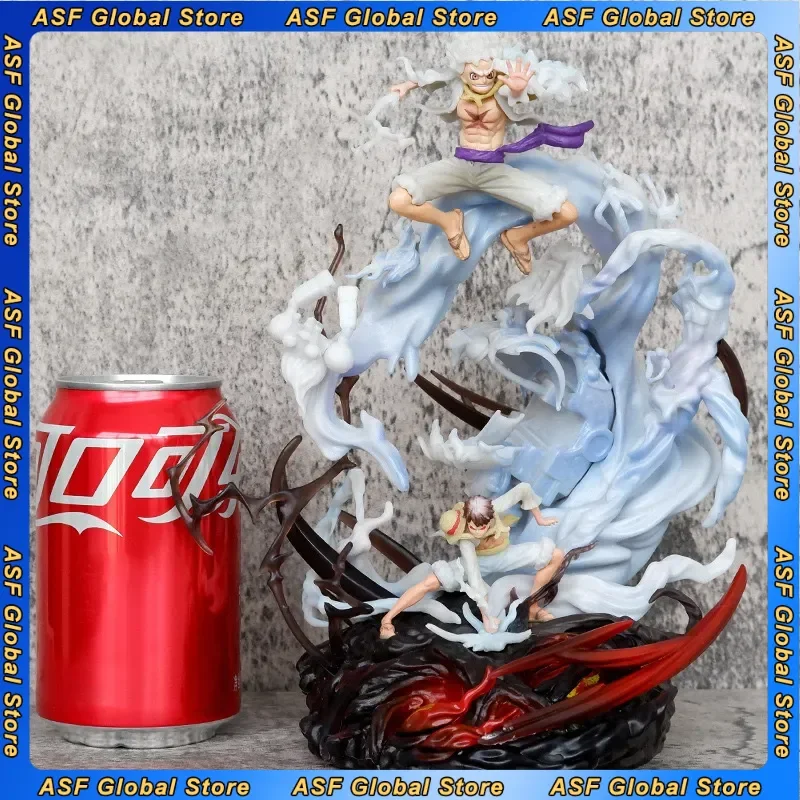

23 см Новая ONE PIECE аниме-фигурка Обезьяна Д. Луффи периферийные устройства из ПВХ модель сцена статуя украшения для рабочего стола подарок на день рождения игрушка