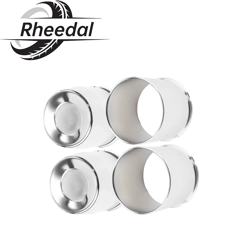 

Rheedal 2/4PCS 108mm/4.25" Hub 108mm/4.25" 106mm/4.17" H Open-End Push Through Center Hub Caps For Truck SUV RV Wheel Rim Carbon