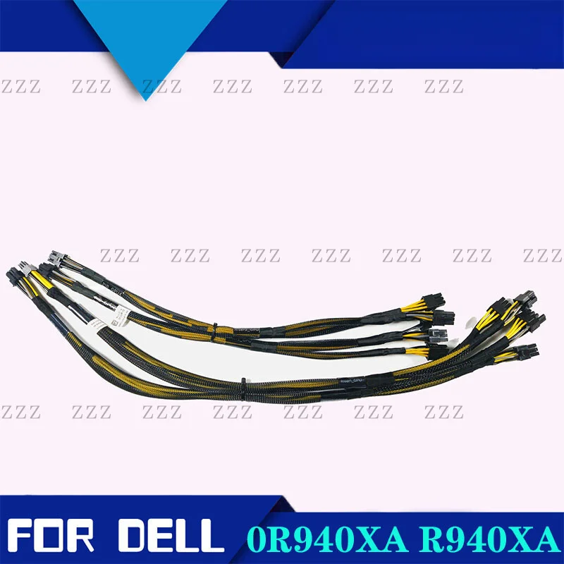 ZZ FOR DELL R940XA Server GPU Graphics Power Supply Cable 8 to 8+6Pin CN-0DMPC0