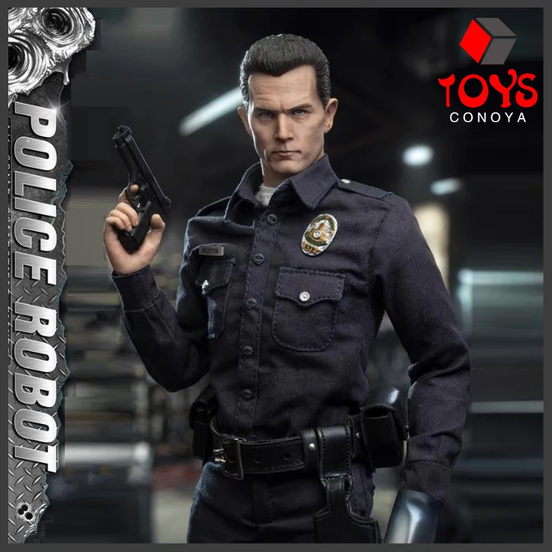 

2024 Q1 PRESENT TOYS PT-sp62 1/6 Police Robot Action Figure Model 12'' Male Soldier Action Doll Full Set Collectible Toy