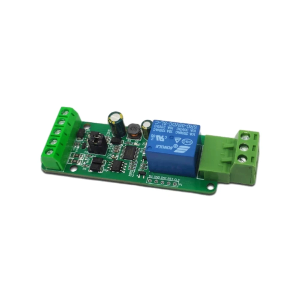 

DC7-24V Modbus RTU 1/2/4 Channel Relay Module Supports RS485/TTL UART Communication Interfaces with Relay Switch Light