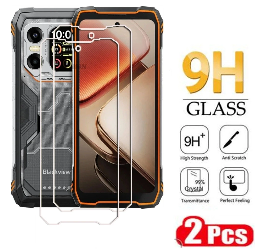 2PCS 9H HD Tempered Glass For Blackview Xplore X1 6.78" BlackviewXplore1Pro Xplore1Pro Xplore1  Screen Protective Protector Film