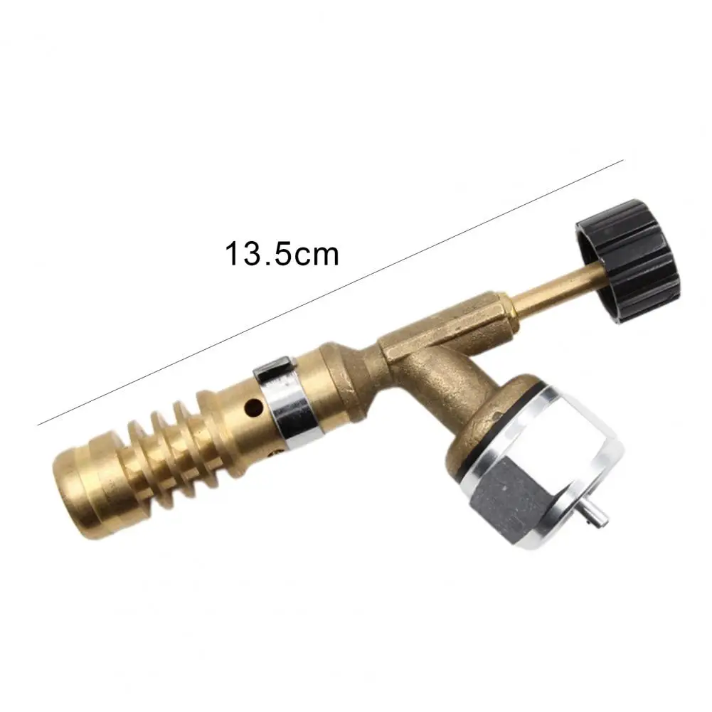 Durable Braze Welding Torch Yellow Gas Torch Threaded Mouth Threaded Mouth Self-igniting Gas Torch  High Temperature