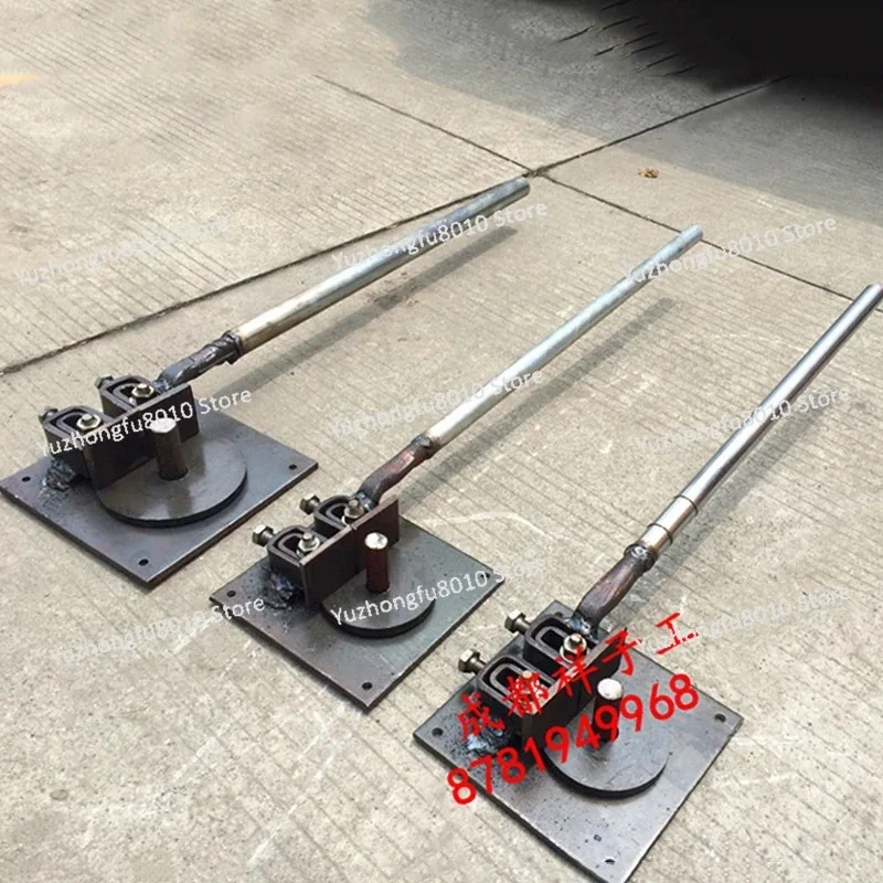 Small Manual Bending Machine Pipe and Tube Bending Machine Hand Moving Steel Stirrup Bending Machine Stainless Steel Handle