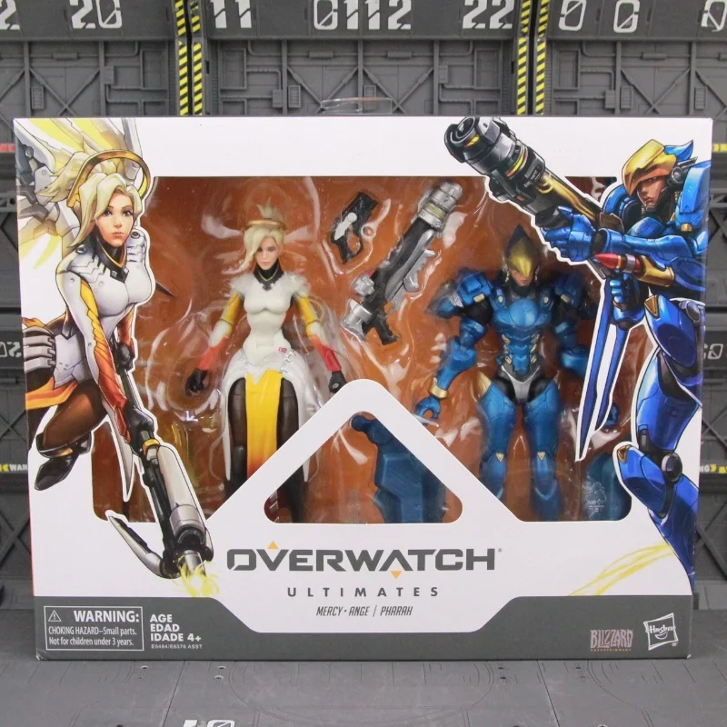 IN STOCK Original Overwatch Ultimates Figures Sets Anime Game Doll Action Figure Collection Figurine Model Toy Children's Gift