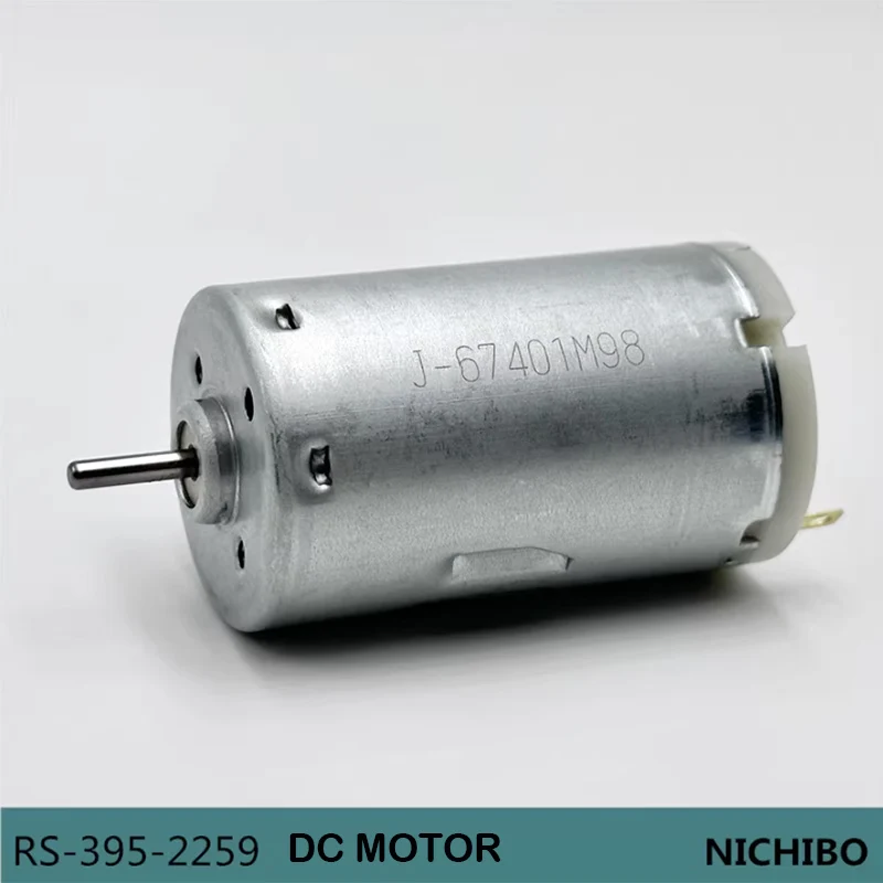 NICHIBO RS-395-2259/62 DC Motor 6V 9V 12V 18V 12000RPM High Torque Carbon Brush Motor Toy Model Hair Dryer Diy Drilling Machine