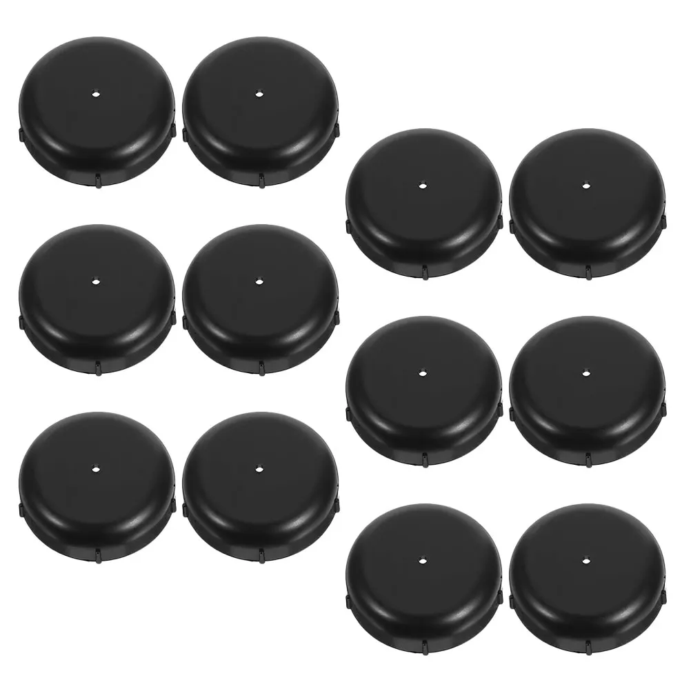 

12Pcs Plastic Furniture Leg Sliders Floor Protectors Chair Pads Foot Covers for Wood Carpet Furniture Moving Chair Leg Pads