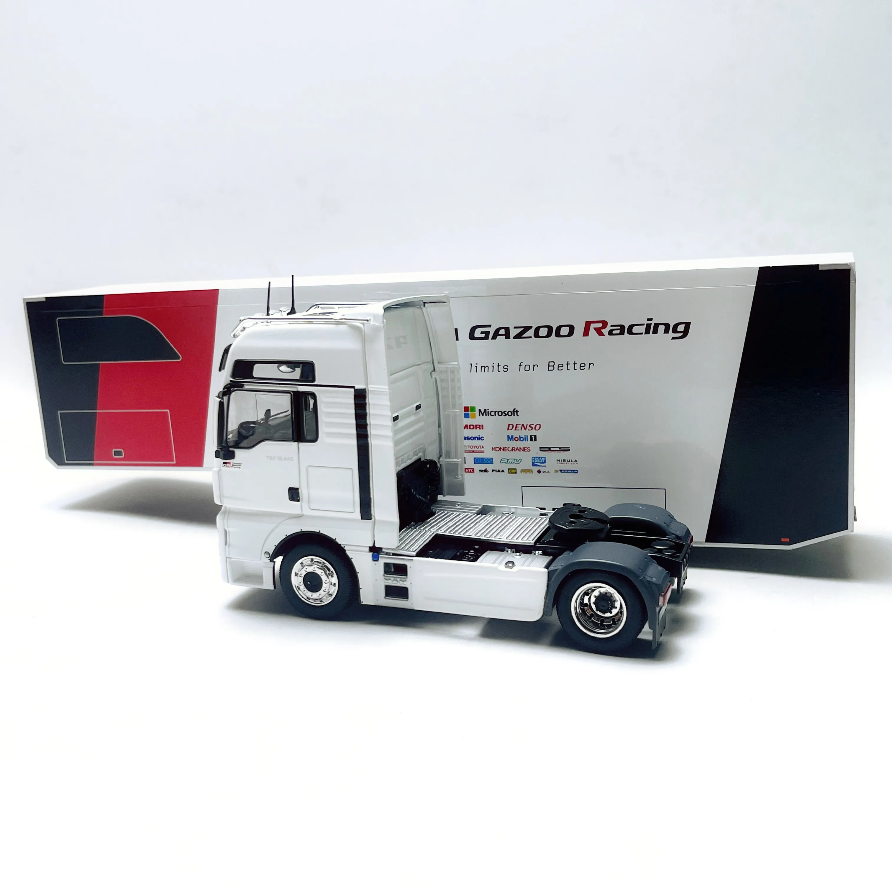 

Diecast IXO 1/43 Scale MAN Rally Service Truck Alloy Car Model